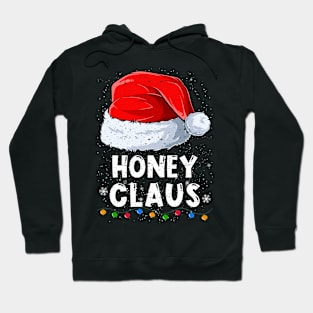 Honey Claus Christmas Santa Family Matching Pajama Hoodie